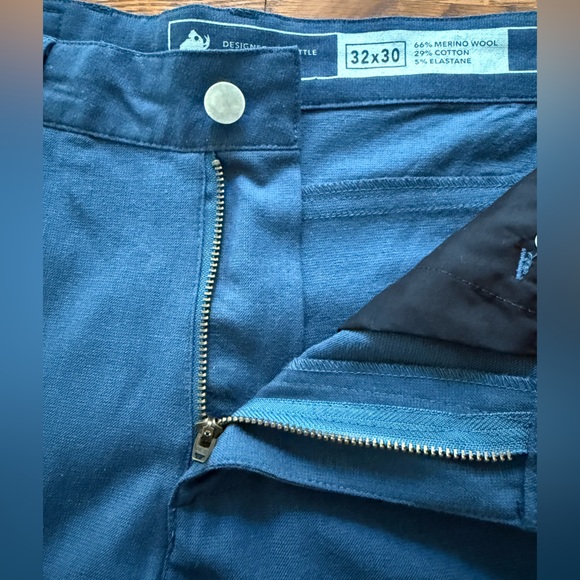 WOOLLY LONGHAUL Seattle Merino Wool Blend Pants Lightweight Warm Stretch 32 - Picture 3 of 6